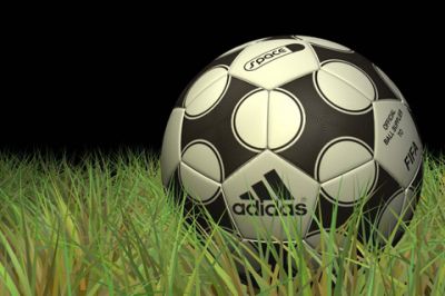Palla da Calcio Adidas sull'Erba - wallpaper preview