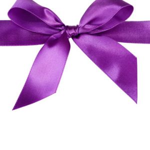 Elegante Fiocco Viola