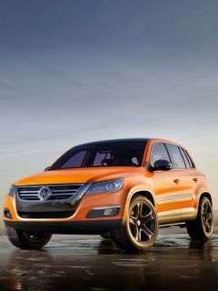 SUV Volkswagen al Tramonto - wallpaper preview
