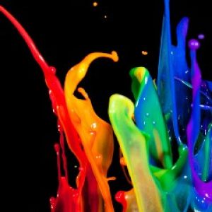 Arte dello Splash Colorato