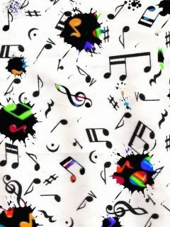 Pattern di Note Musicali Colorate