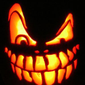 Zucca di Halloween Spaventosa