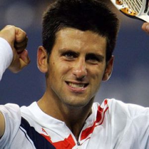 Novak Djokovic Celebrazione