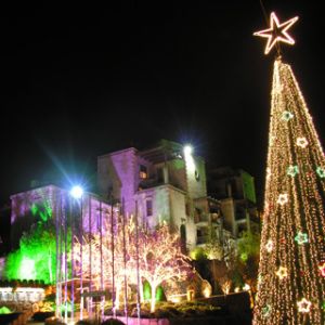 Albero di Natale con Luci Colorate