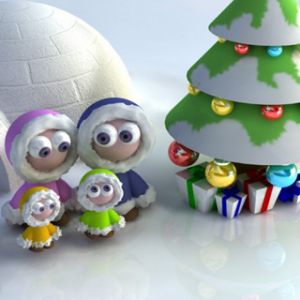 Famiglia di Natale Carina