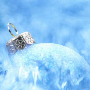 Palla di Natale Blu