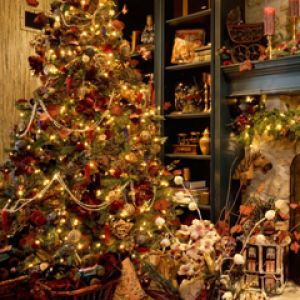 Decorazione di Albero di Natale Accogliente
