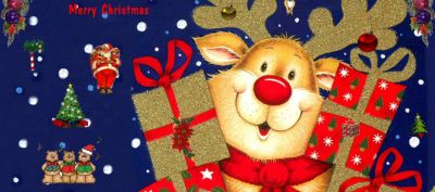 Renna di Natale Carino - wallpaper preview