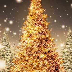 Albero di Natale Scintillante