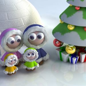 Carina Famiglia di Natale