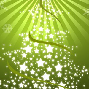 Decorazione dell'Albero di Natale con Stella