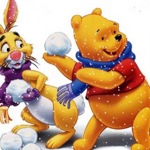 Winnie the Pooh e Coniglio Divertente