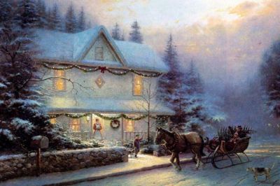 Scena Natalizia Invernale - wallpaper preview
