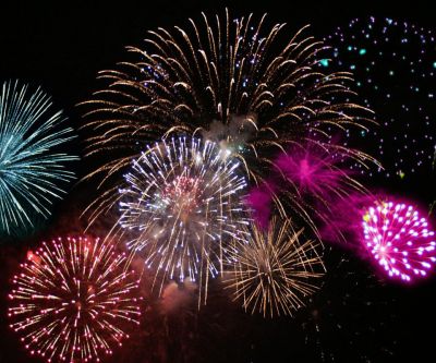Fuochi d'Artificio Colorati