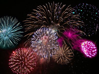 Fuochi d'Artificio Colorati