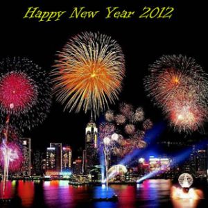 Celebrazione dei Fuochi d'Artificio di Capodanno