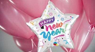 Palloncino Felice Anno Nuovo - wallpaper preview