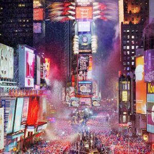 Celebrazione di Capodanno a Times Square