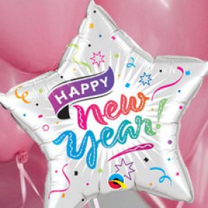 Palloncino Felice Anno Nuovo