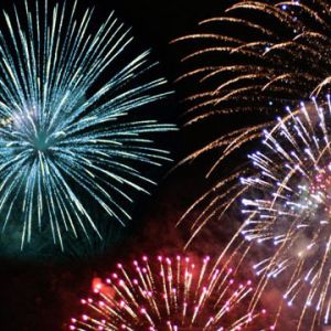 Fuochi d'Artificio Colorati