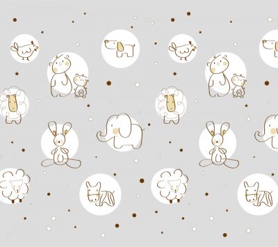 Illustrazioni di animali carini - wallpaper preview