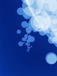 Bollicine Astratte Blu - wallpaper preview