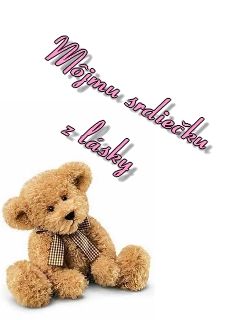 Orsetto Carino con Messaggio d'Amore - wallpaper preview