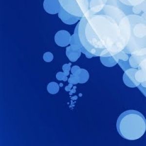 Bollicine Astratte Blu