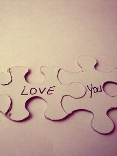 Pezzi di Puzzle d'Amore - wallpaper preview