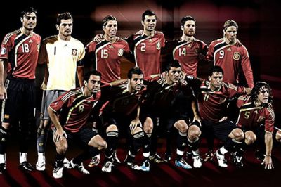 Squadra Nazionale di Calcio Spagnola - wallpaper preview