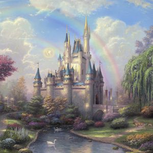 Castello Fantastico con Arcobaleno