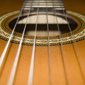 Chitarra Acustica in Dettaglio