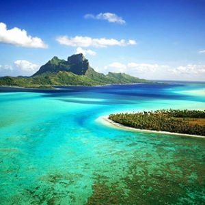 Paesaggio Tropicale Paradisiaco