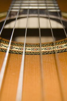Primo Piano Chitarra Acustica - wallpaper preview