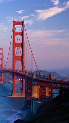 Golden Gate Bridge al Tramonto - wallpaper preview