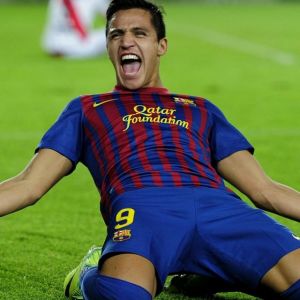 Alexis Sanchez Celebrazione del Gol