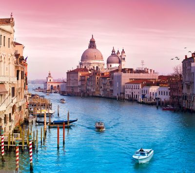 Canale di Venezia al Tramonto - wallpaper preview