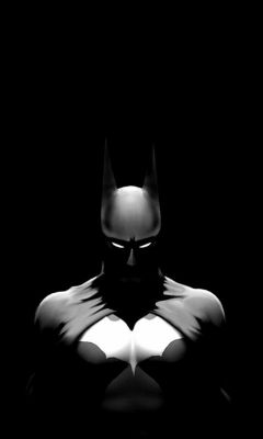 Batman Silhouette Scura - wallpaper preview