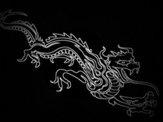 Elegant Dragon Illustration - wallpaper preview