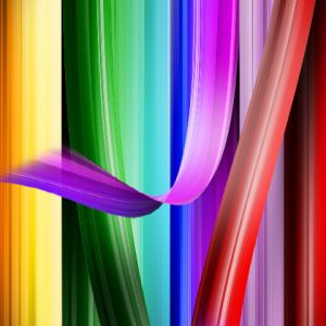 Strisce Astratte Colorate