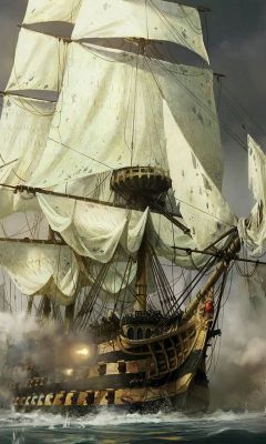 Epica avventura della nave pirata - wallpaper preview