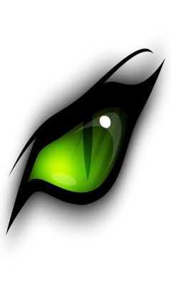 Illustrazione Occhio Verde - wallpaper preview
