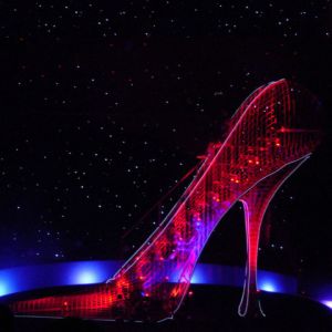 Elegante Scarpe Rosse