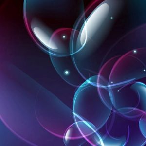 Design Astratto di Bolle Colorate