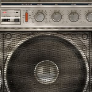 Boombox Retro Altoparlante