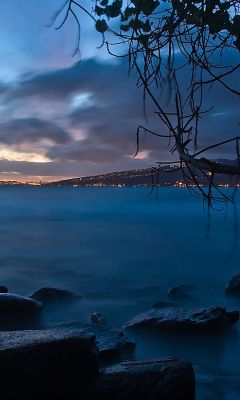 Serata Serene al Lago - wallpaper preview