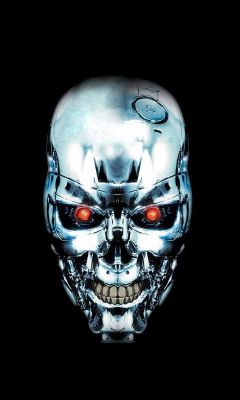 Sfondo Teschio Terminator