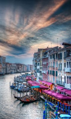 Canale di Venezia al Tramonto - wallpaper preview