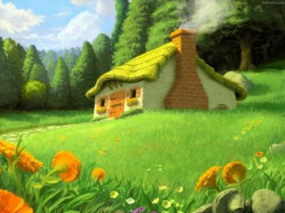 Incantevole Cottage nella Natura - wallpaper preview