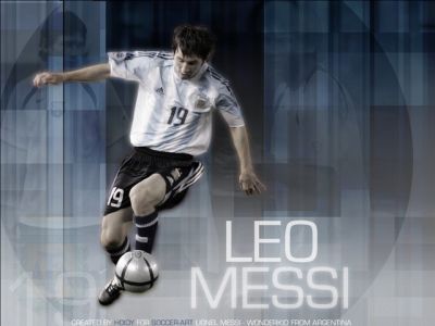 Arte di Calcio di Lionel Messi - wallpaper preview